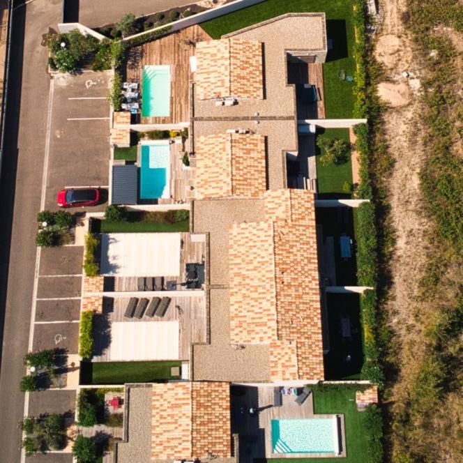 Villa Home Holiday A Cala Rossa Леччи Екстериор снимка